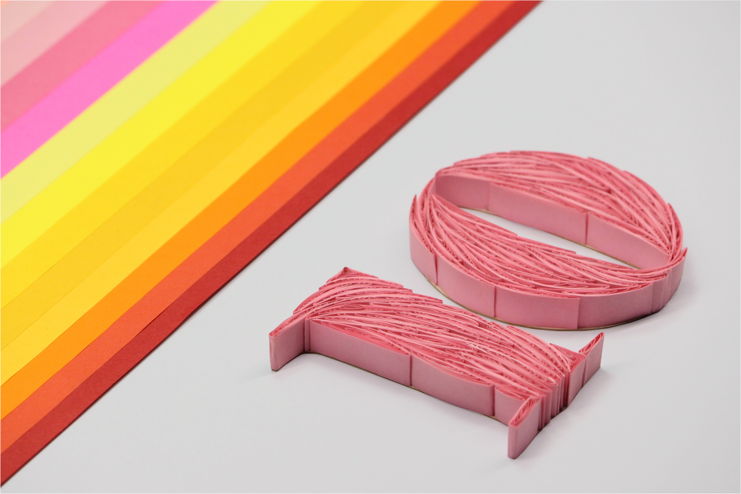 Quilling Strips 10mm 90-120 GSM 3D & 2D Quilling Strips