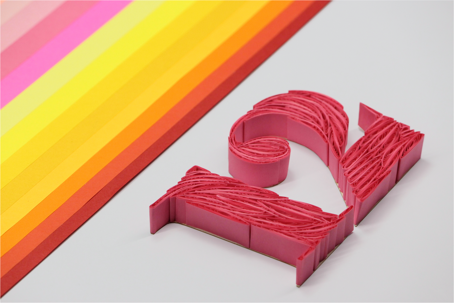 Quilling Strips 12mm 90-120 GSM 3D & 2D Quilling Strips