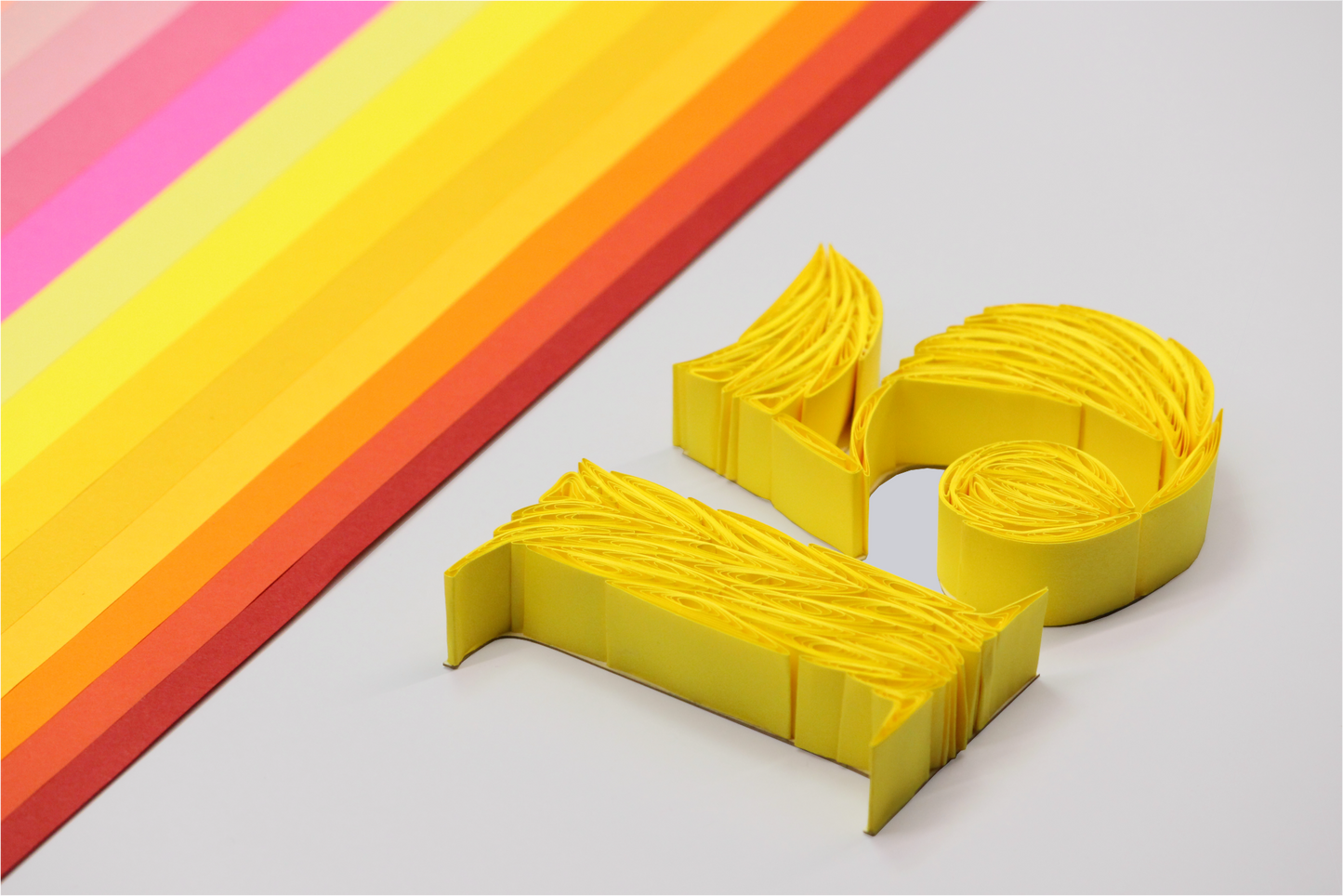 Quilling Strips 15mm 90-120 GSM 3D & 2D Quilling Strips