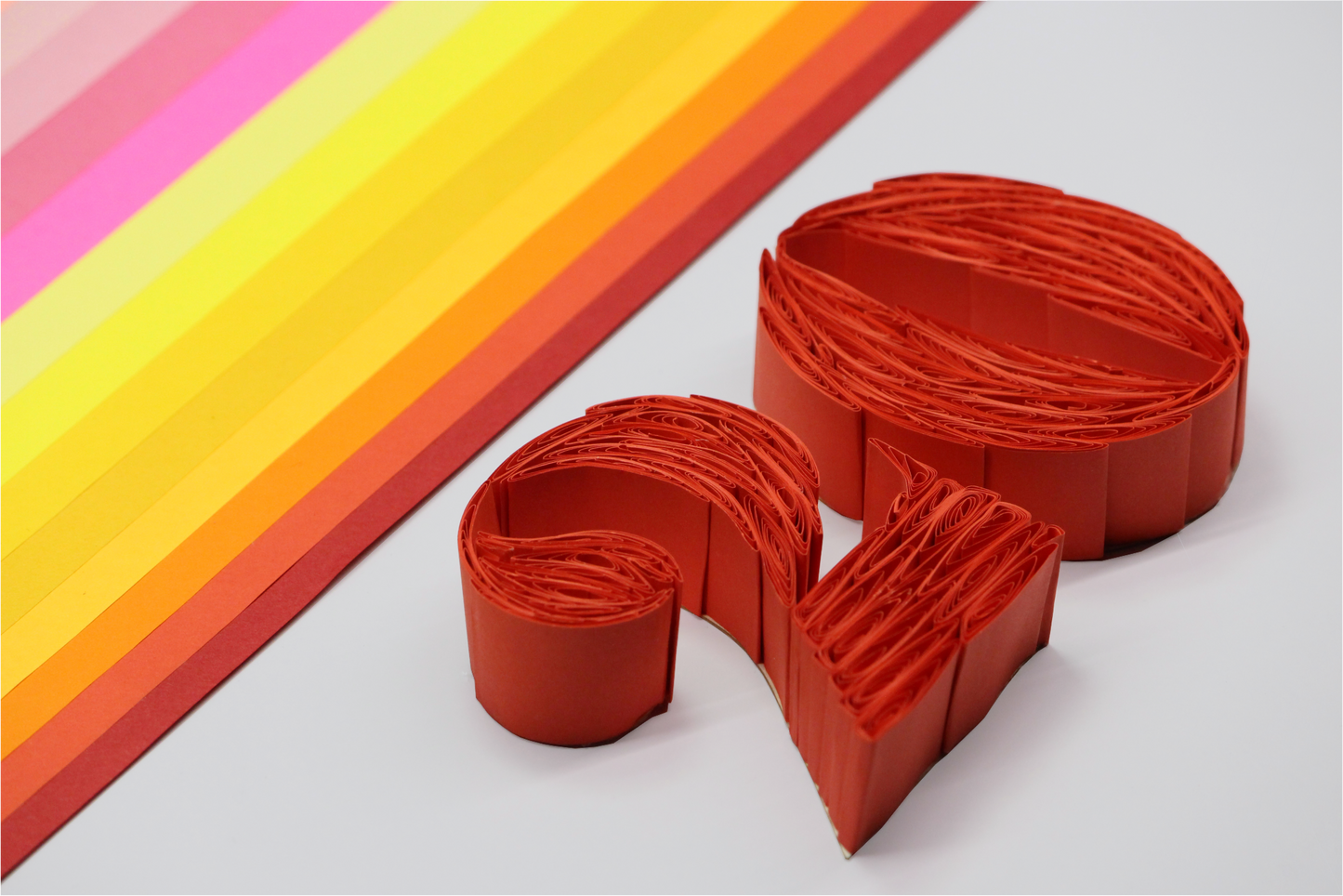 Quilling Strips 20mm 90-120 GSM 3D & 2D Quilling Strips