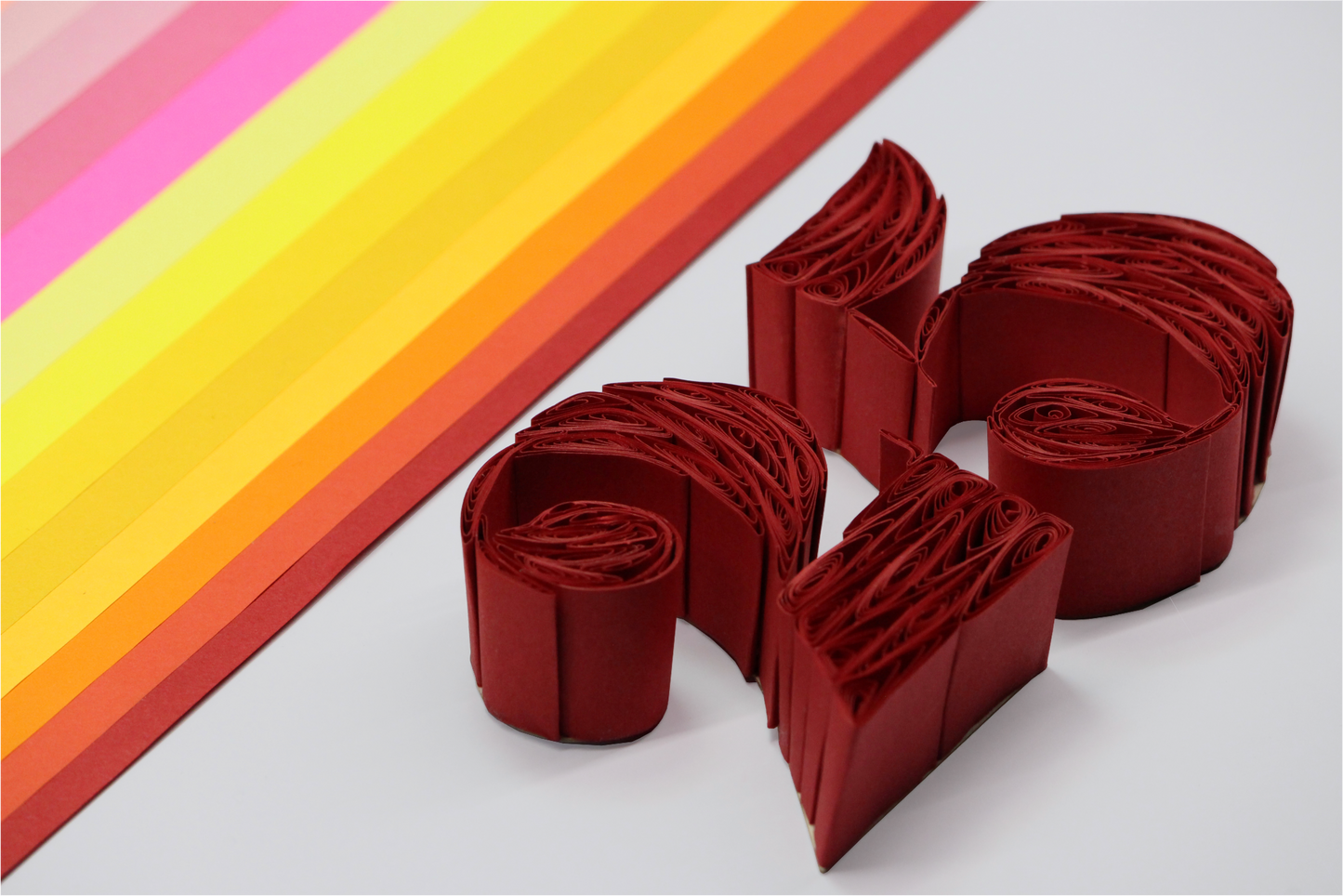 Quilling Strips 25mm 90-120 GSM 3D & 2D Quilling Strips