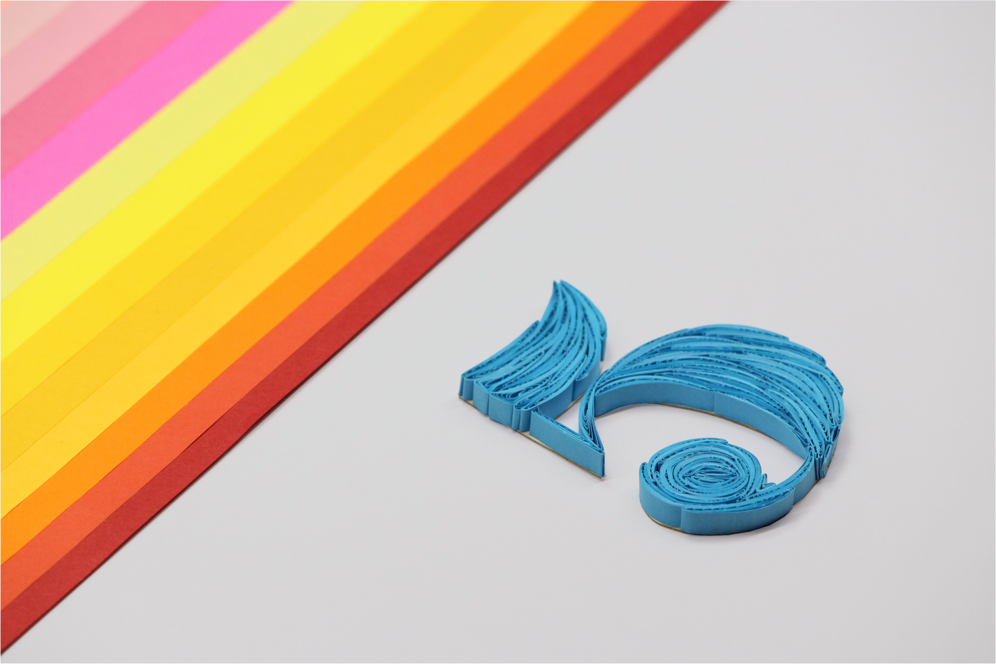 Quilling Strips 5mm 90-120 GSM 3D & 2D Quilling Strips