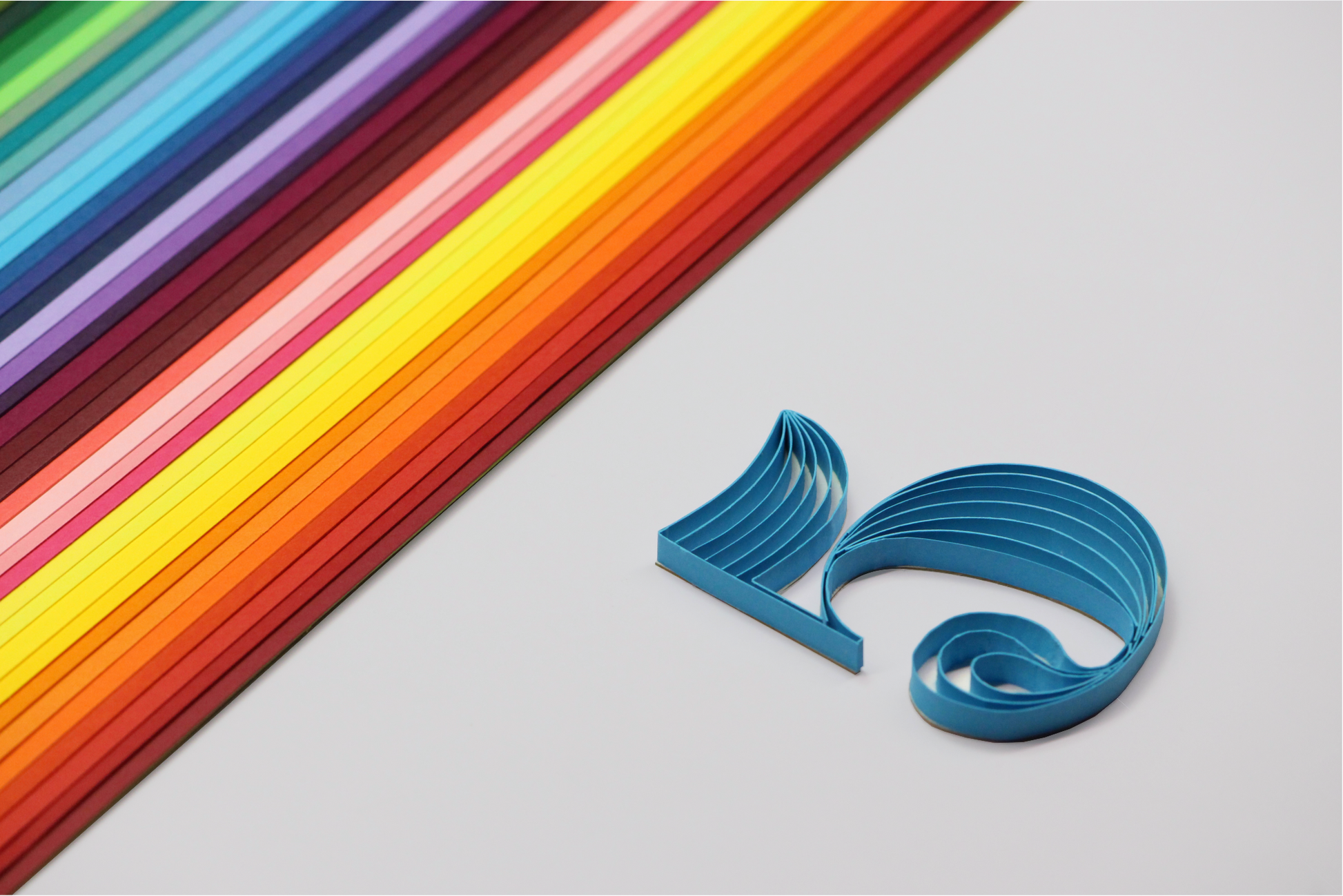 Quilling Strips 5mm 250-300 GSM Edge Quilling Strips