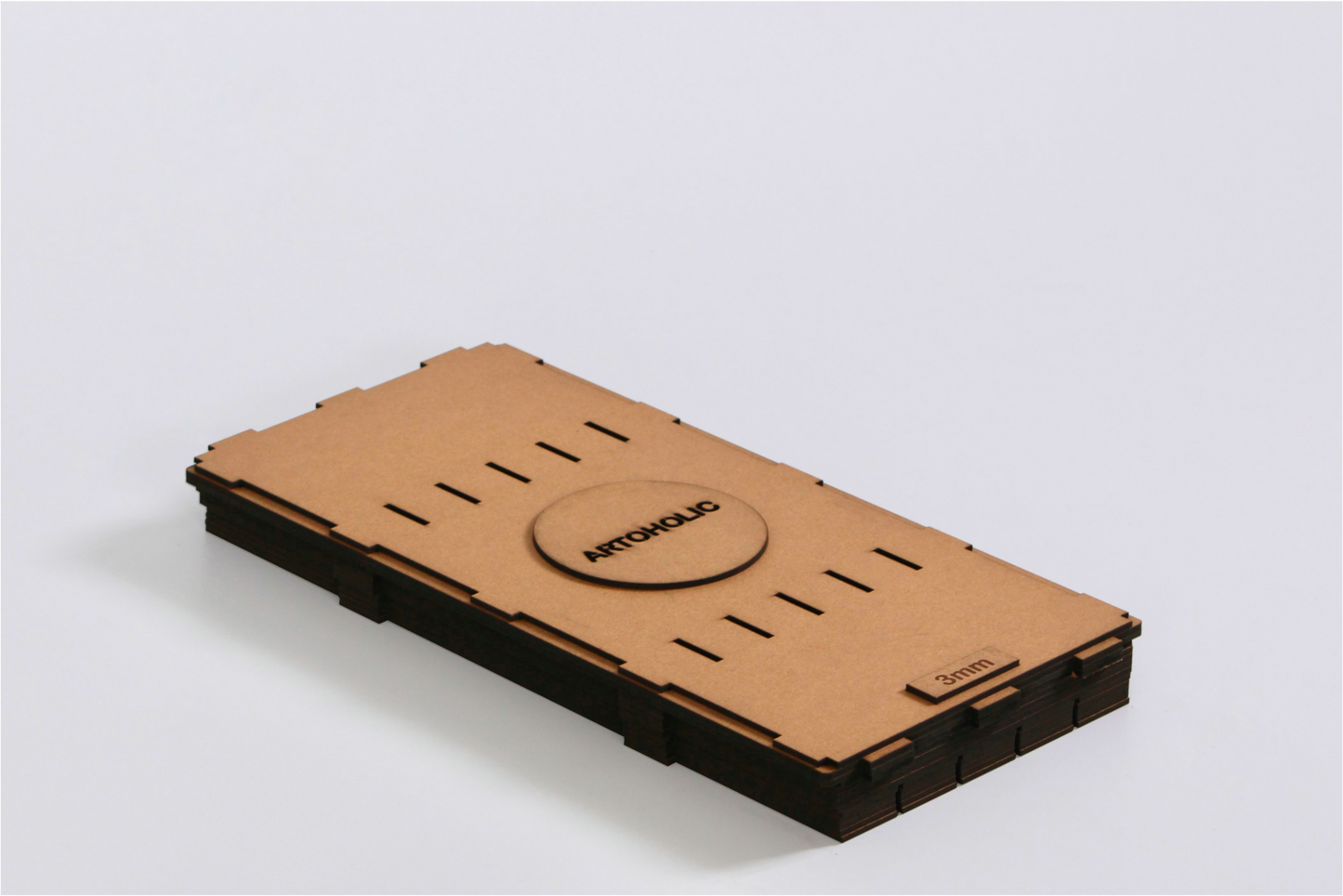 Quilling strips storage idea box 2mm 3mm 5mm 7mm 10mm multicolor strips MDF DIY kit