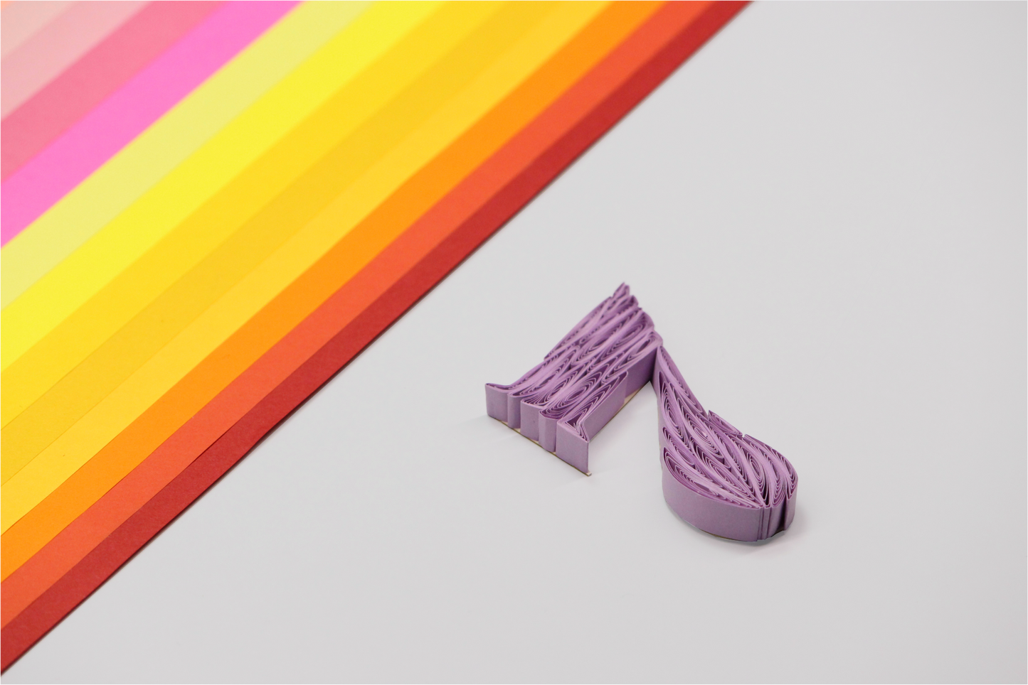 Quilling Strips 7mm 90-120 GSM 3D & 2D Quilling Strips