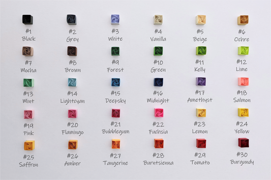 Quilling Strips 1mm 90-120 GSM 3D & 2D Quilling Strips