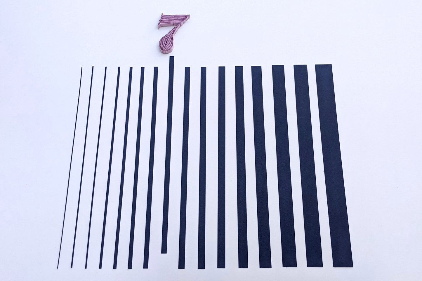 Quilling Strips 7mm 90-120 GSM 3D & 2D Quilling Strips