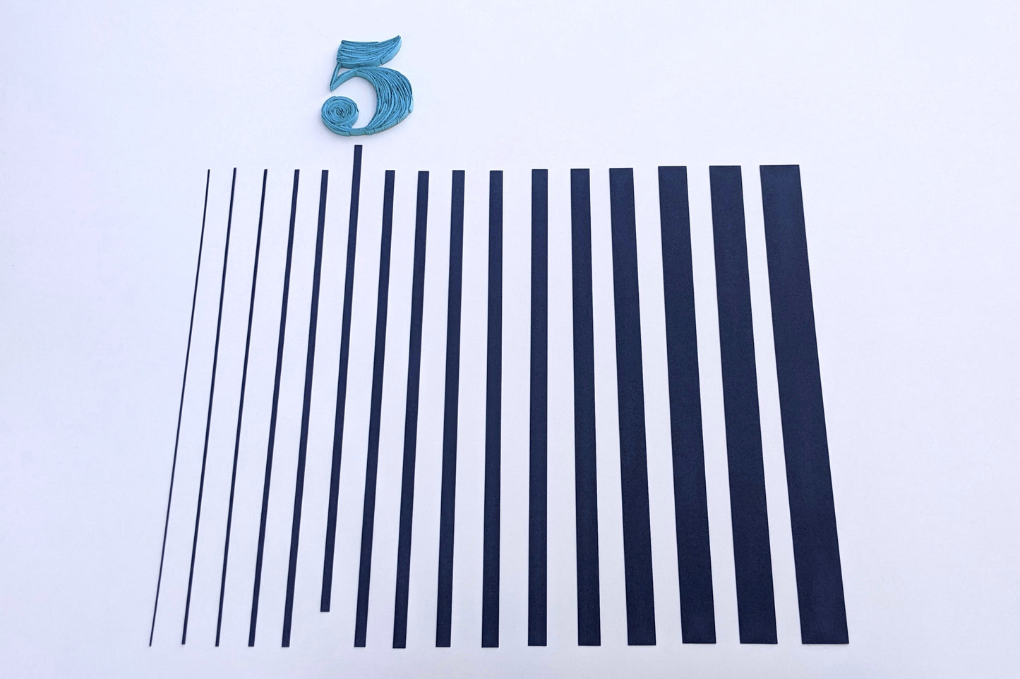 Quilling Strips 5mm 90-120 GSM 3D & 2D Quilling Strips