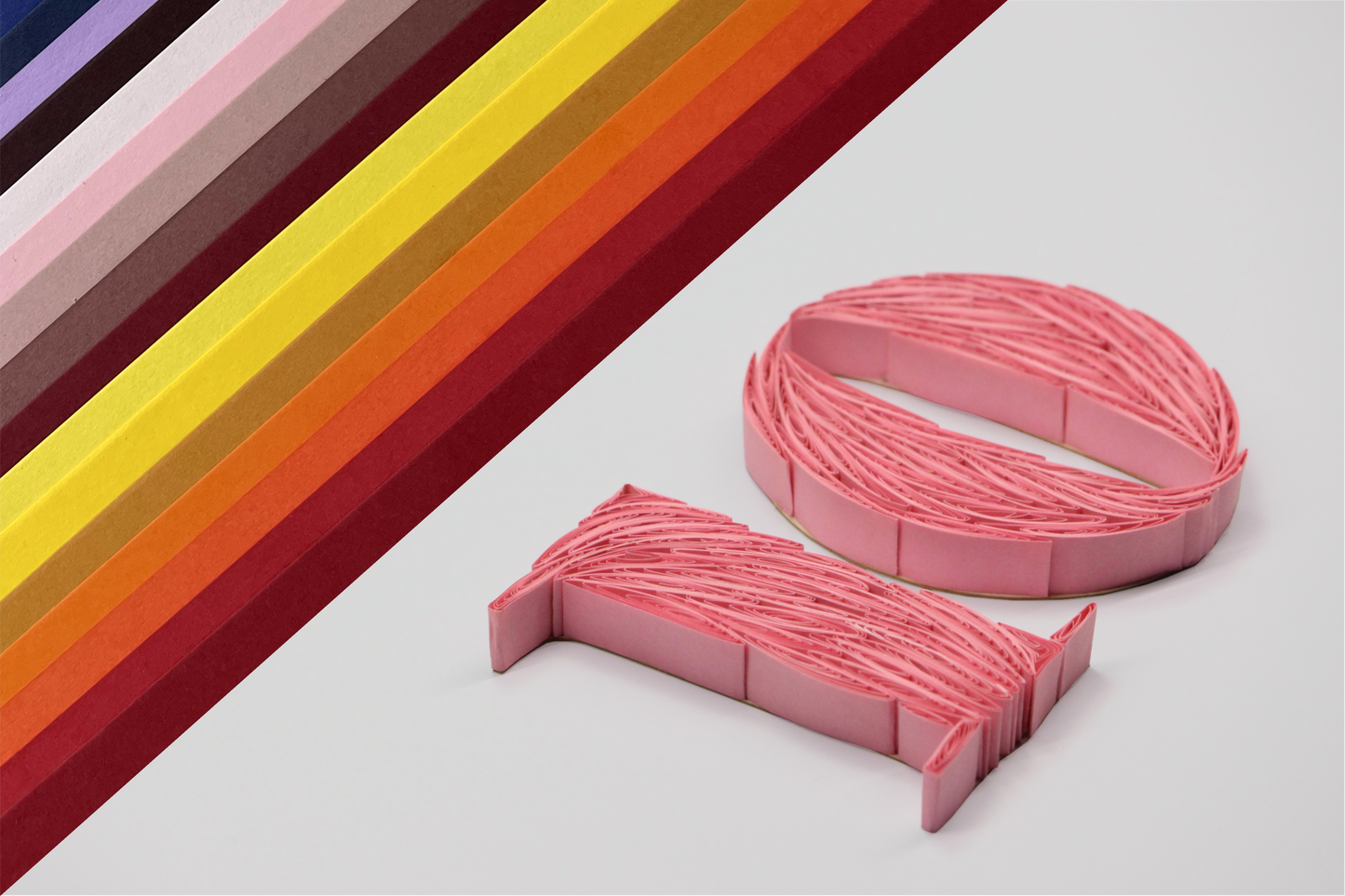 10mm Arto Single Color Quilling Strips | PREMIUM 120 GSM