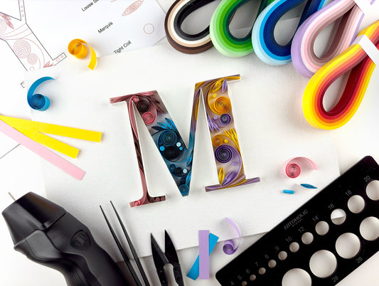 Personalised Initial: Paper Quilling Workshop | Delhi