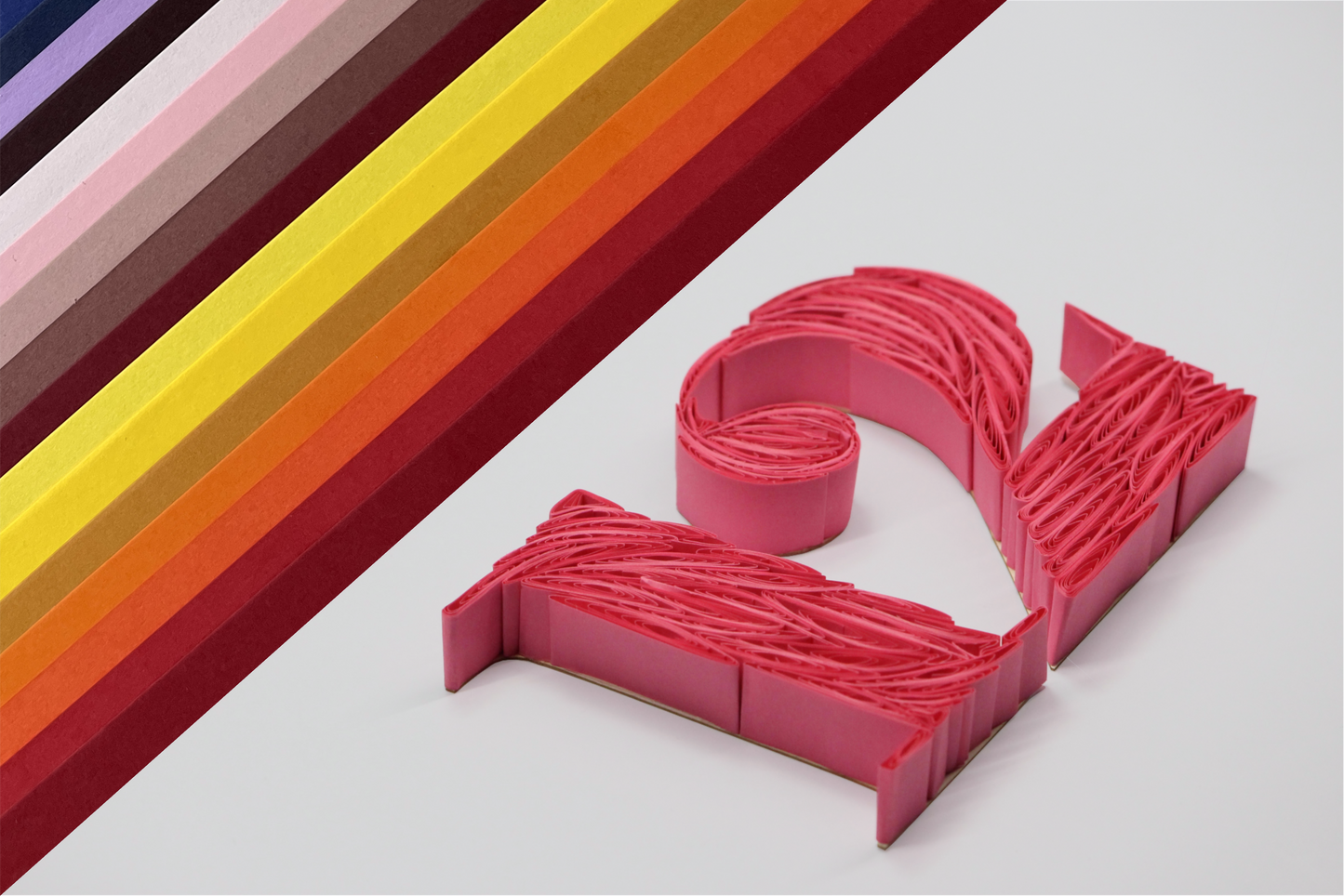 12mm Arto Single Color Quilling Strips | PREMIUM 120 GSM