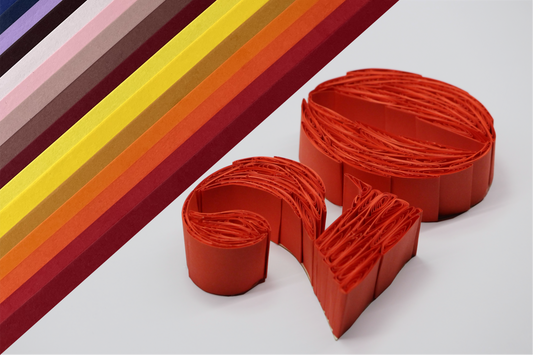 20mm Arto Single Color Quilling Strips | PREMIUM 120 GSM