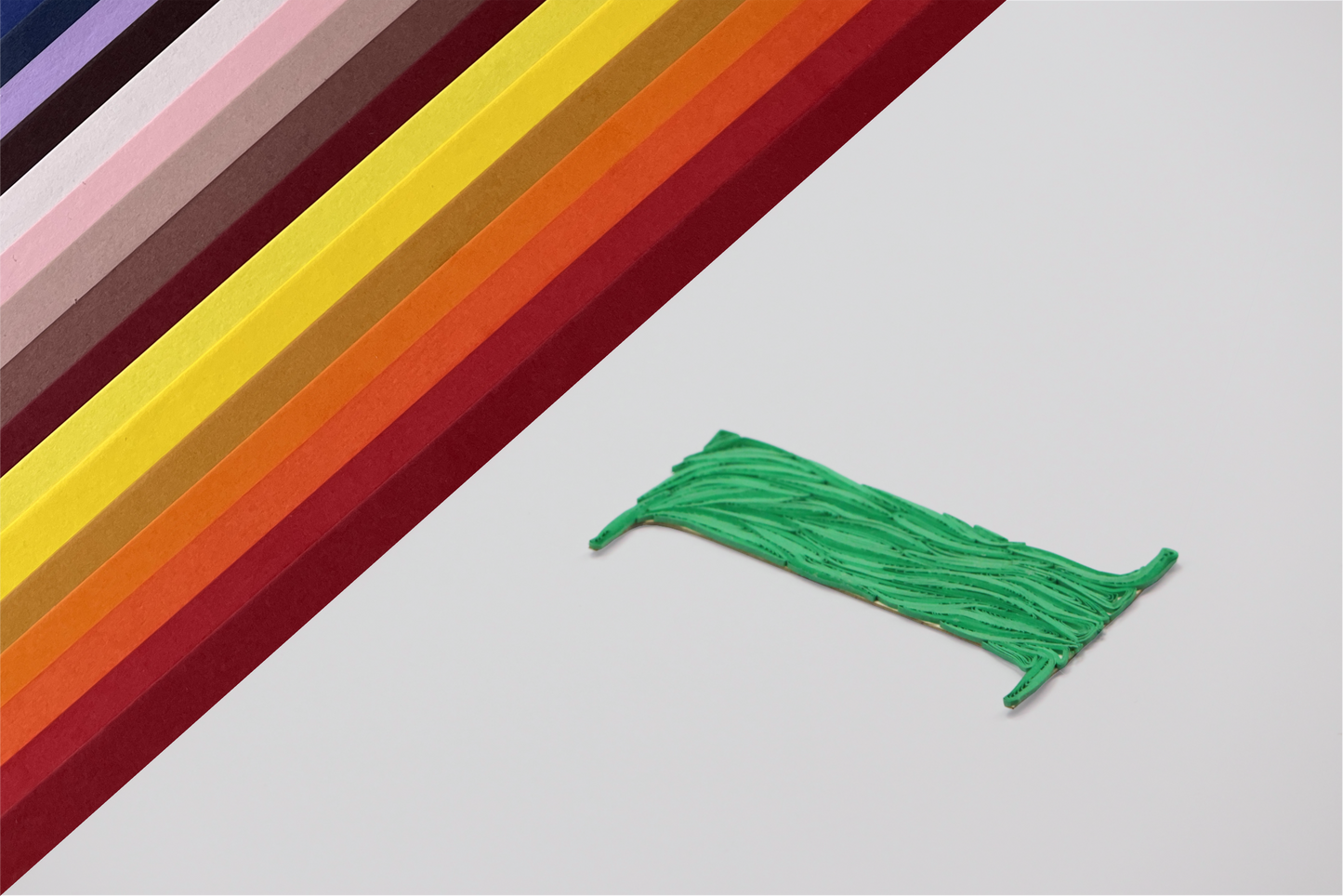 1mm Arto Single Color Quilling Strips | PREMIUM 120 GSM