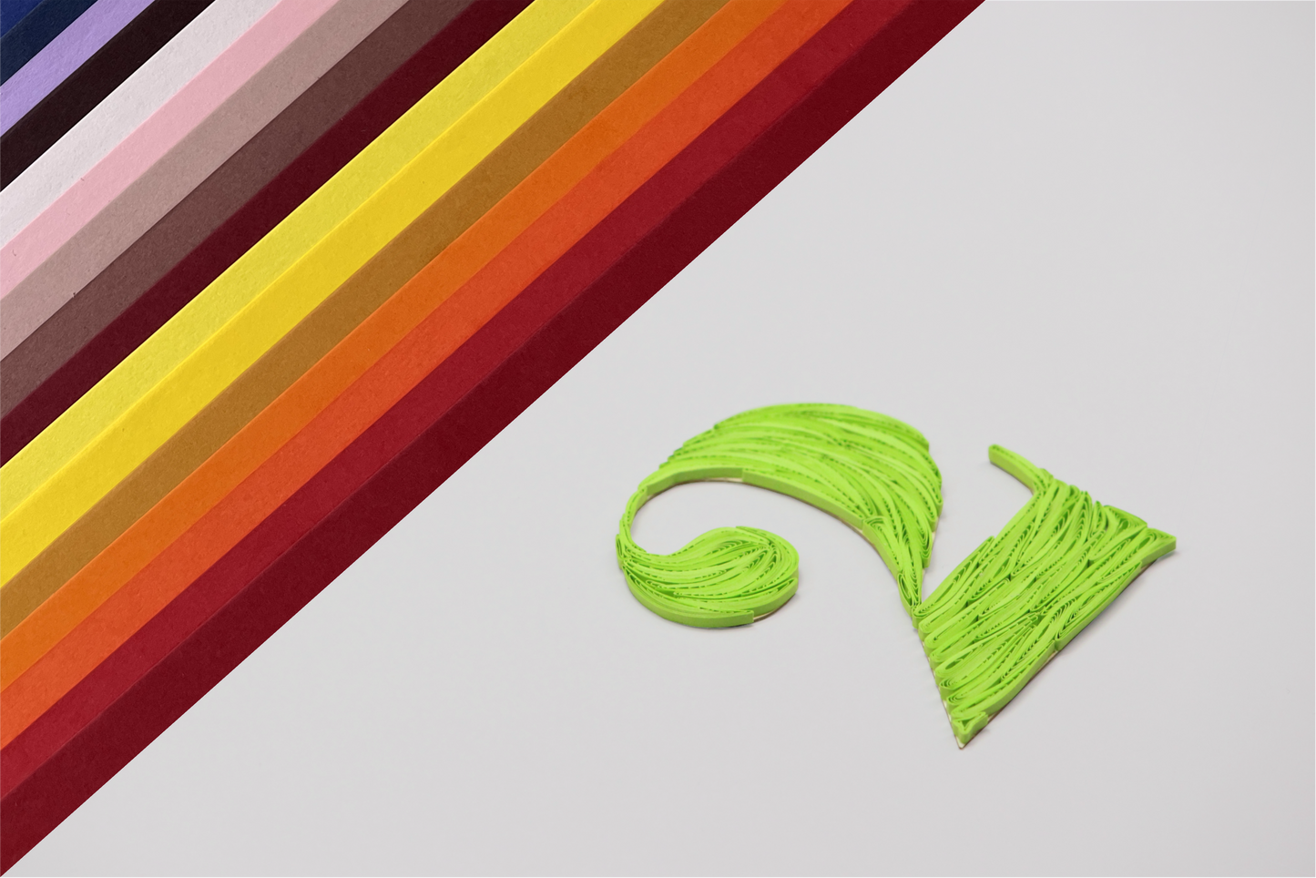 2mm Arto Single Color Quilling Strips | PREMIUM 120 GSM