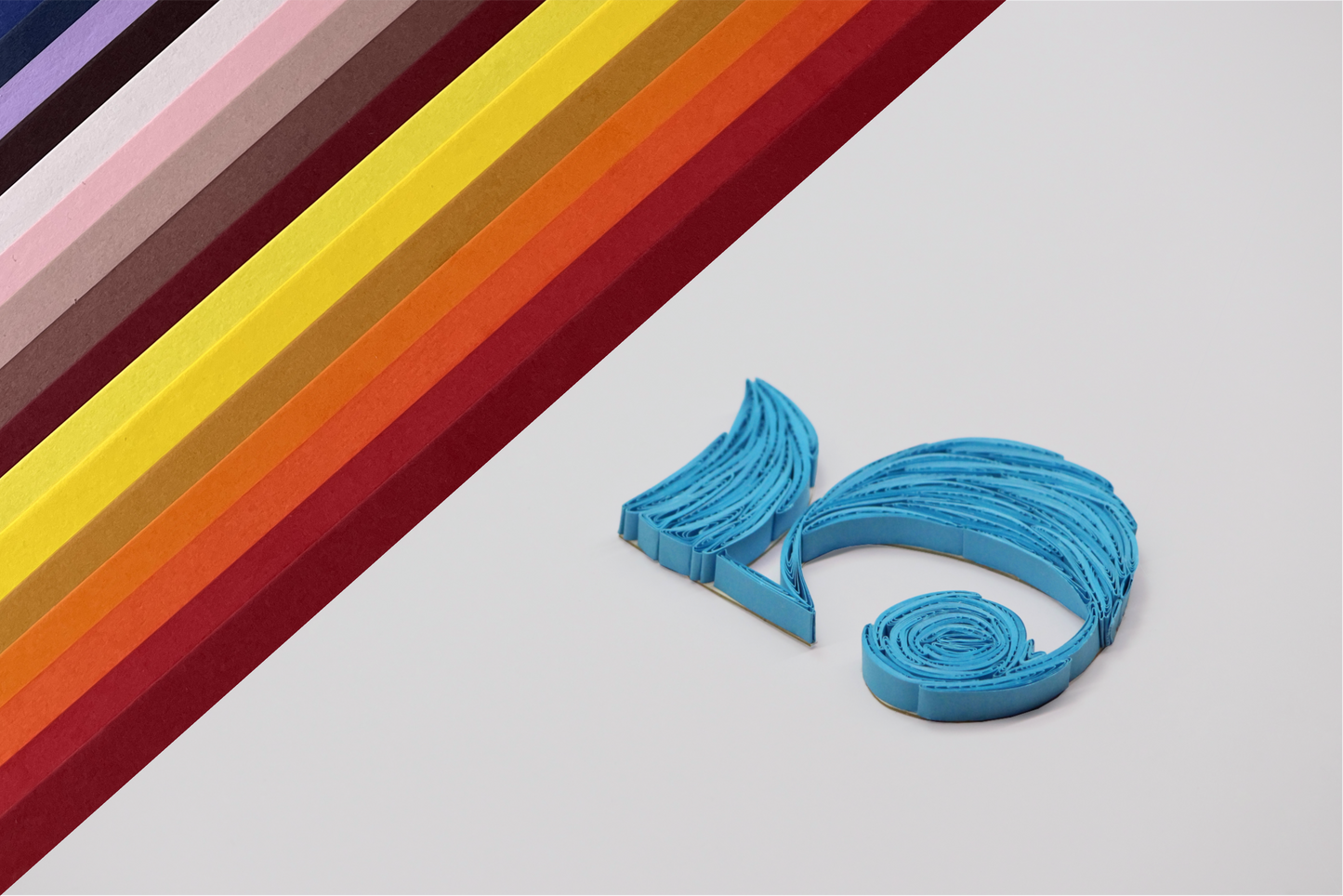 5mm Arto Single Color Quilling Strips | PREMIUM 120 GSM