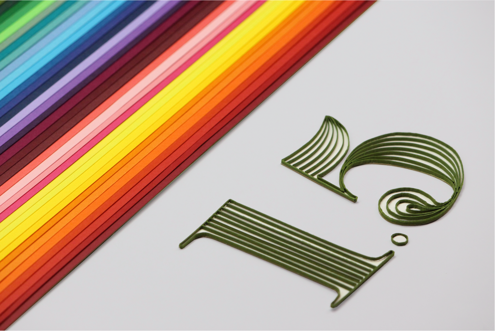 Quilling Strips 1.5mm 250-300 GSM Edge Quilling Strips
