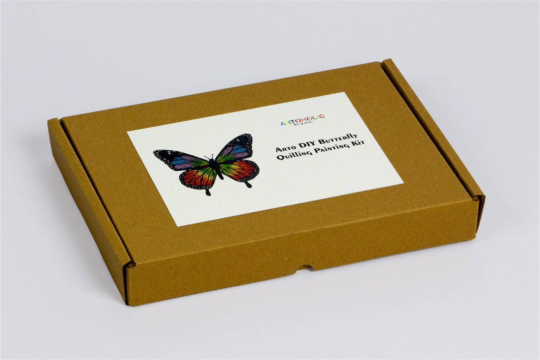 Arto DIY Butterfly Quilling Painting Kit Artoholic