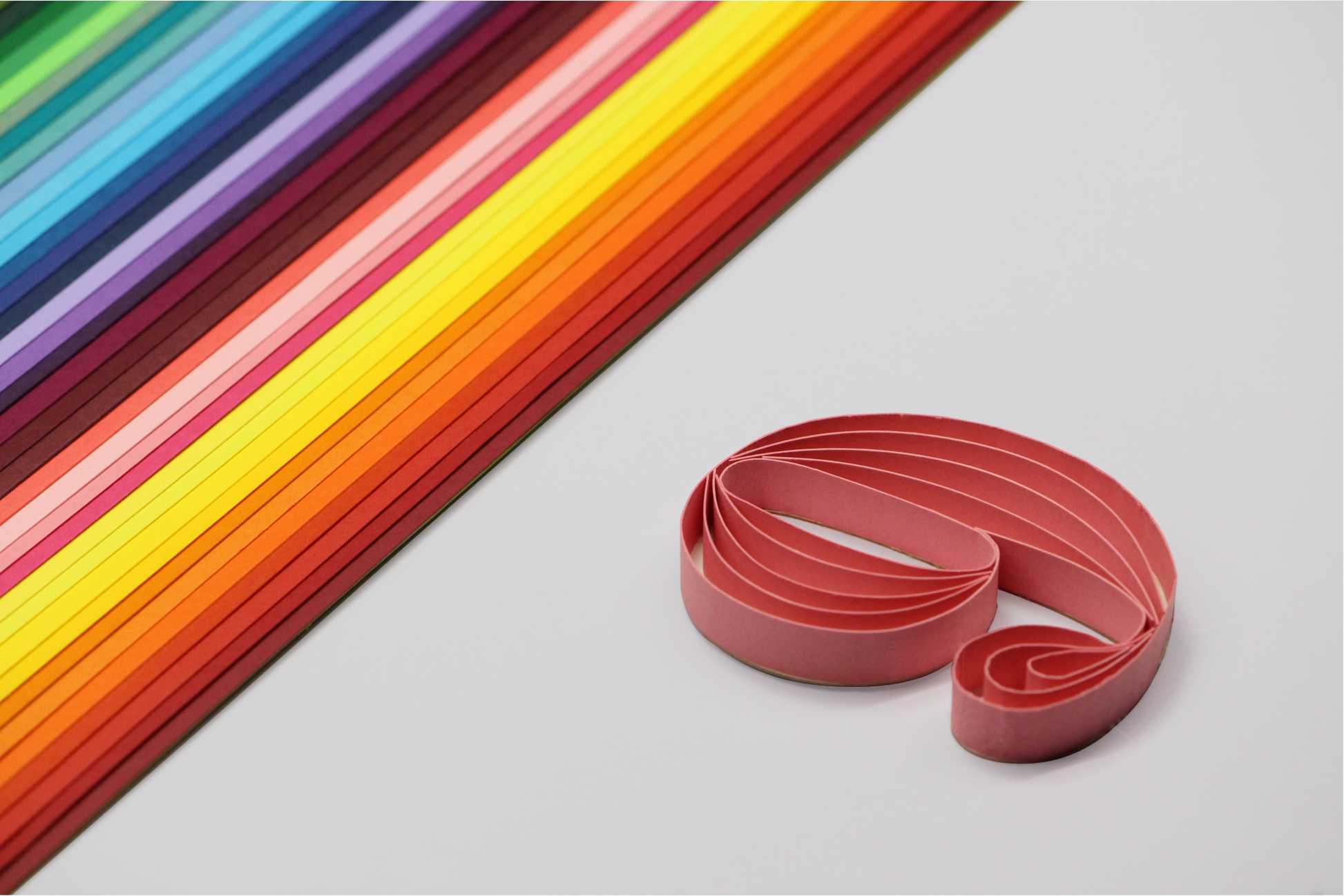 Quilling Strips 9mm 250-300 GSM Edge Quilling Strips